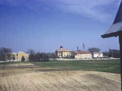 A long view of the campus in 1960. Photo courtesy of Wayne Schupbach.
